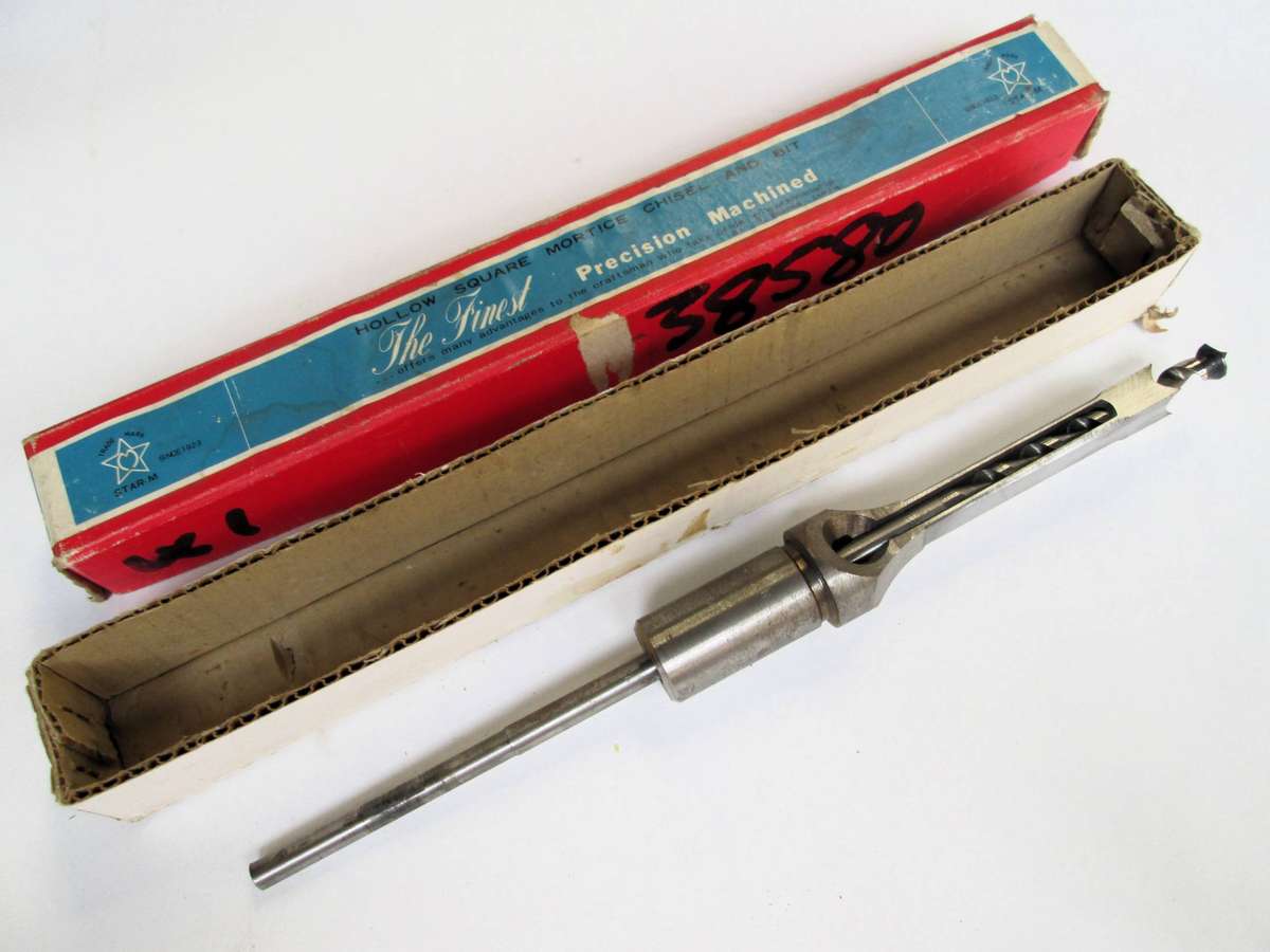 HOLLOW SQUARE MORTICE CHISEL AND BIT