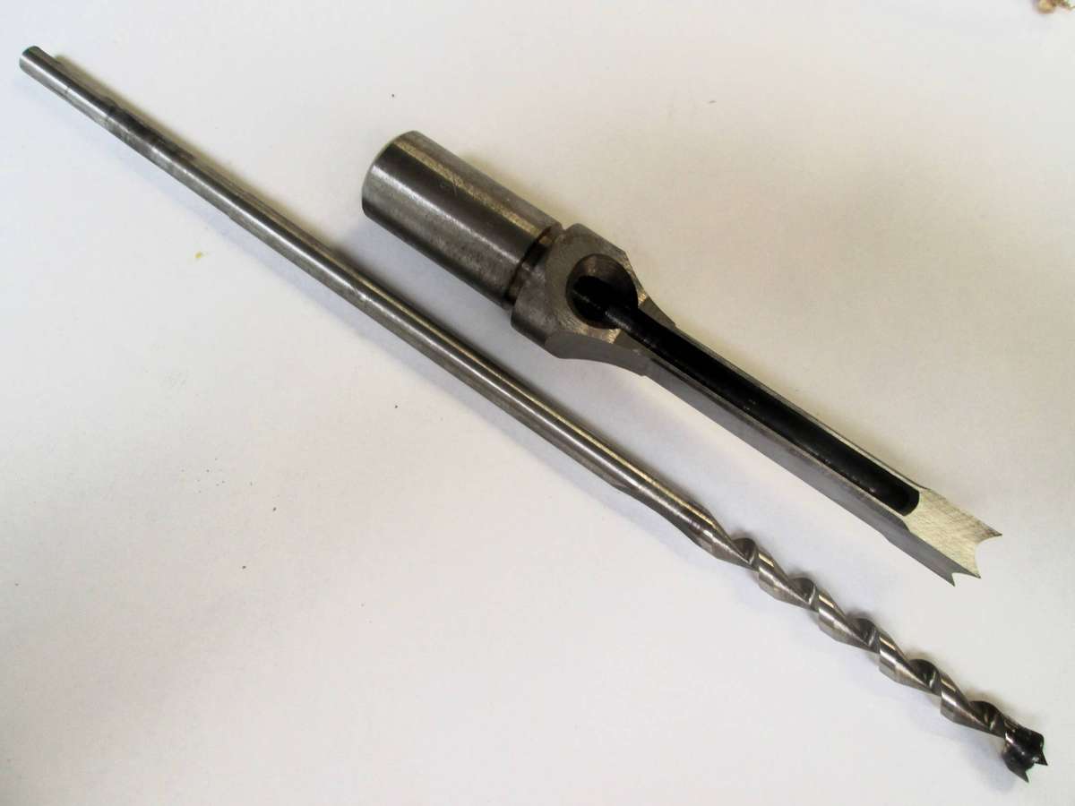 HOLLOW SQUARE MORTICE CHISEL AND BIT