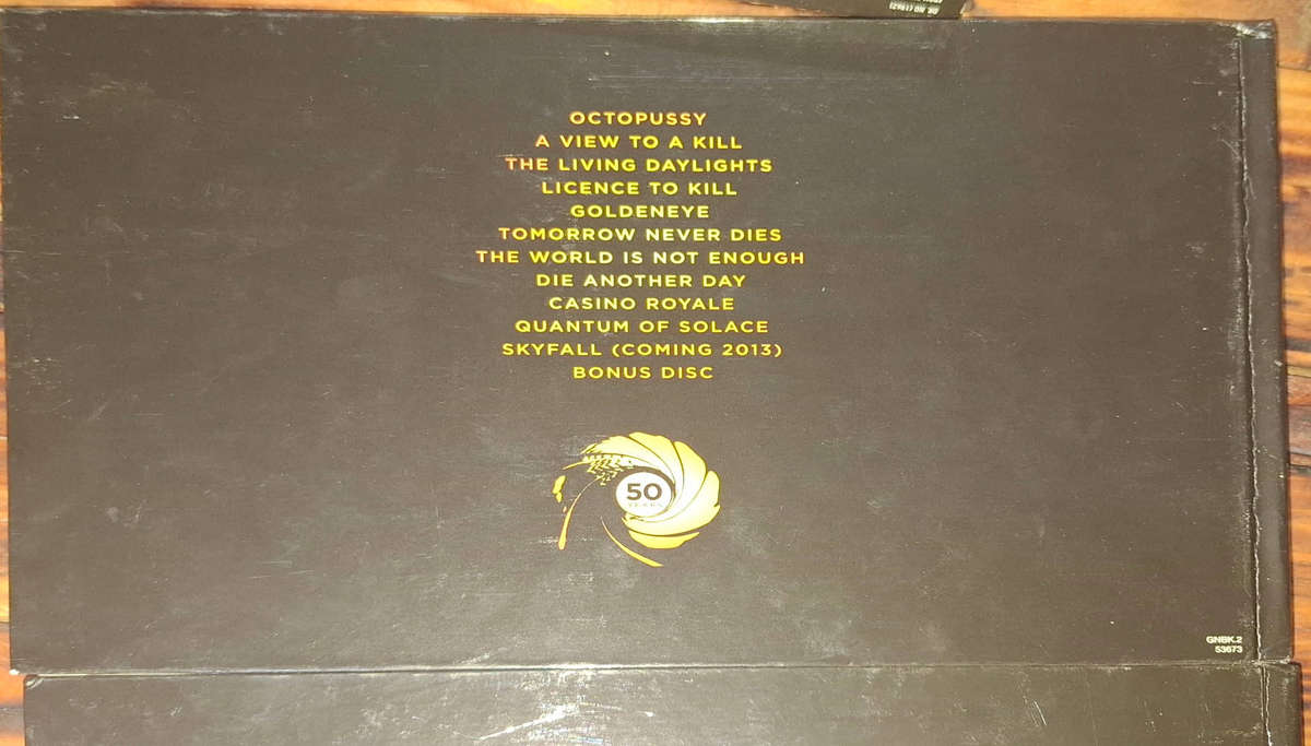 James Bond 007 :5 Decades of Bond Blu-ray Box set