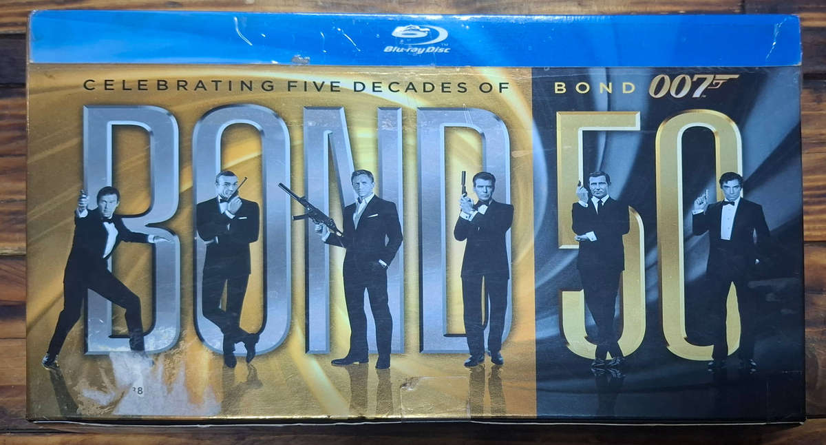 James Bond 007 :5 Decades of Bond Blu-ray Box set