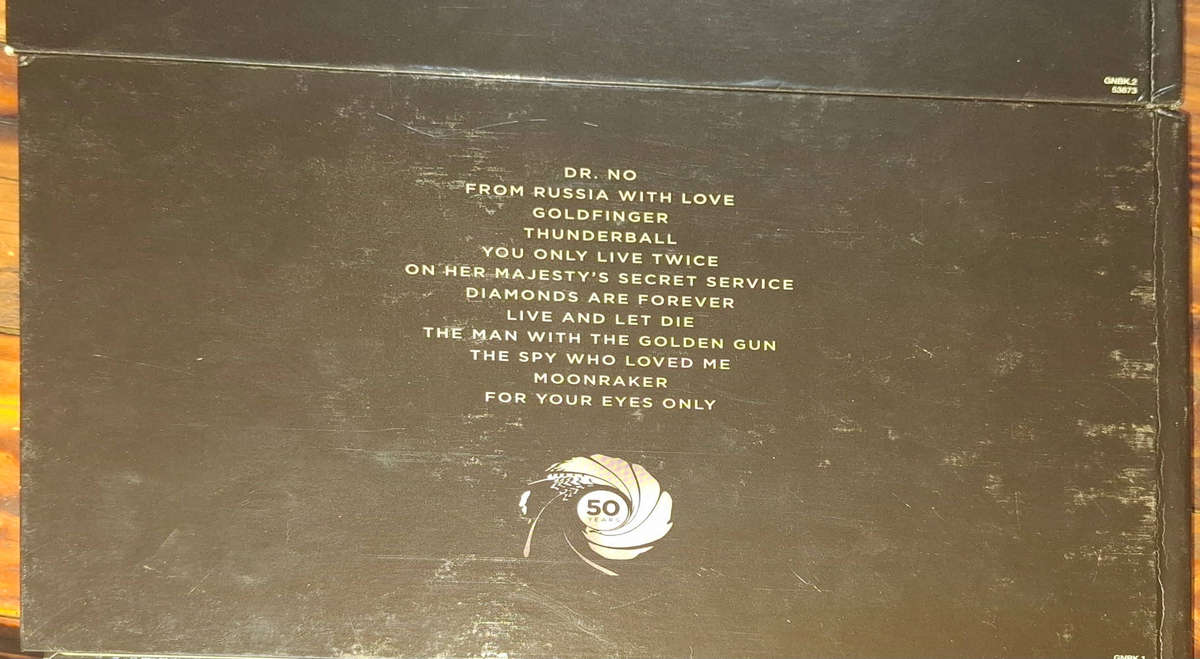 James Bond 007 :5 Decades of Bond Blu-ray Box set