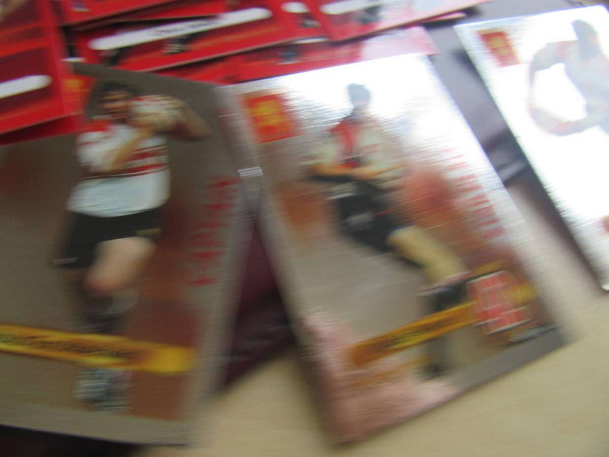 BIGBALL RUGBY - 32 LIONS TRADING CARDS - BID PER CARD