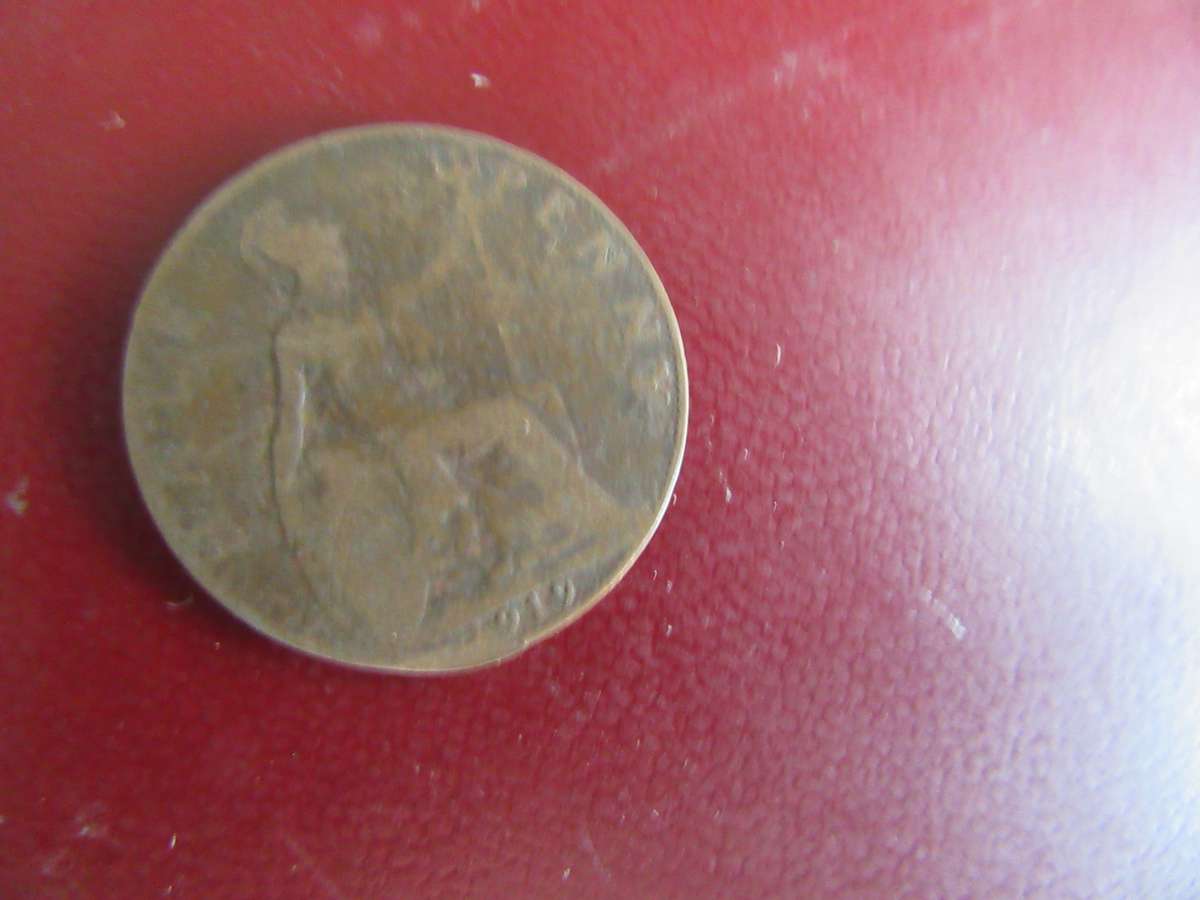 UK - HALF PENNY1919 - AS8