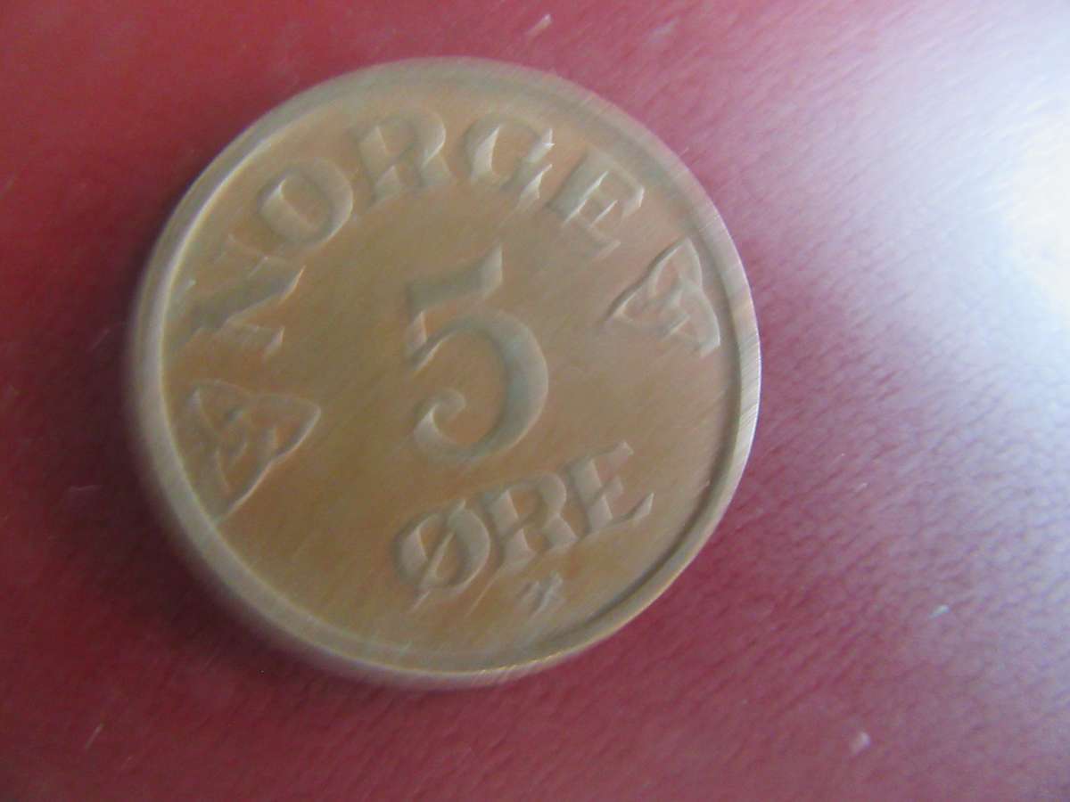NORWAY - 5 OERE1955 - AS8
