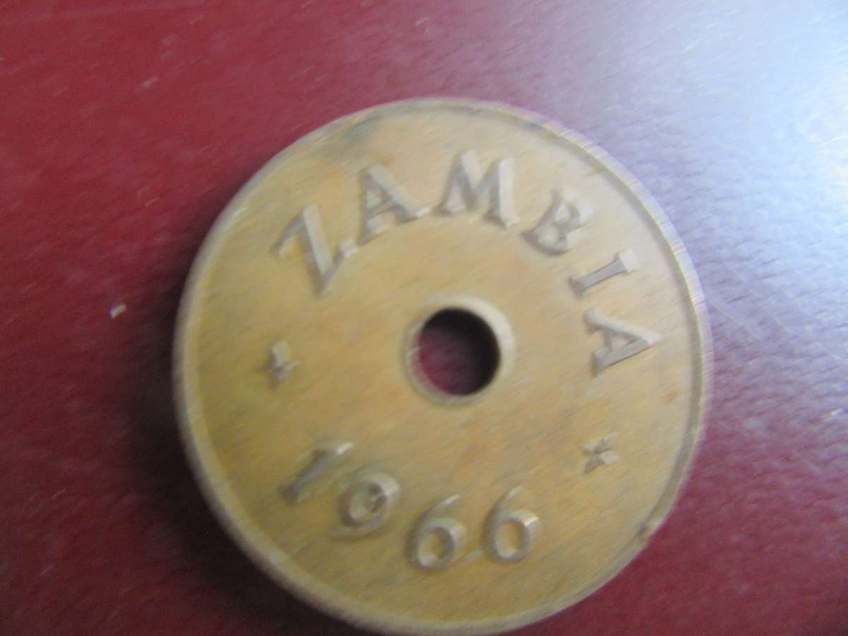 ZAMBIA - ONE PENNY1966 - AS8
