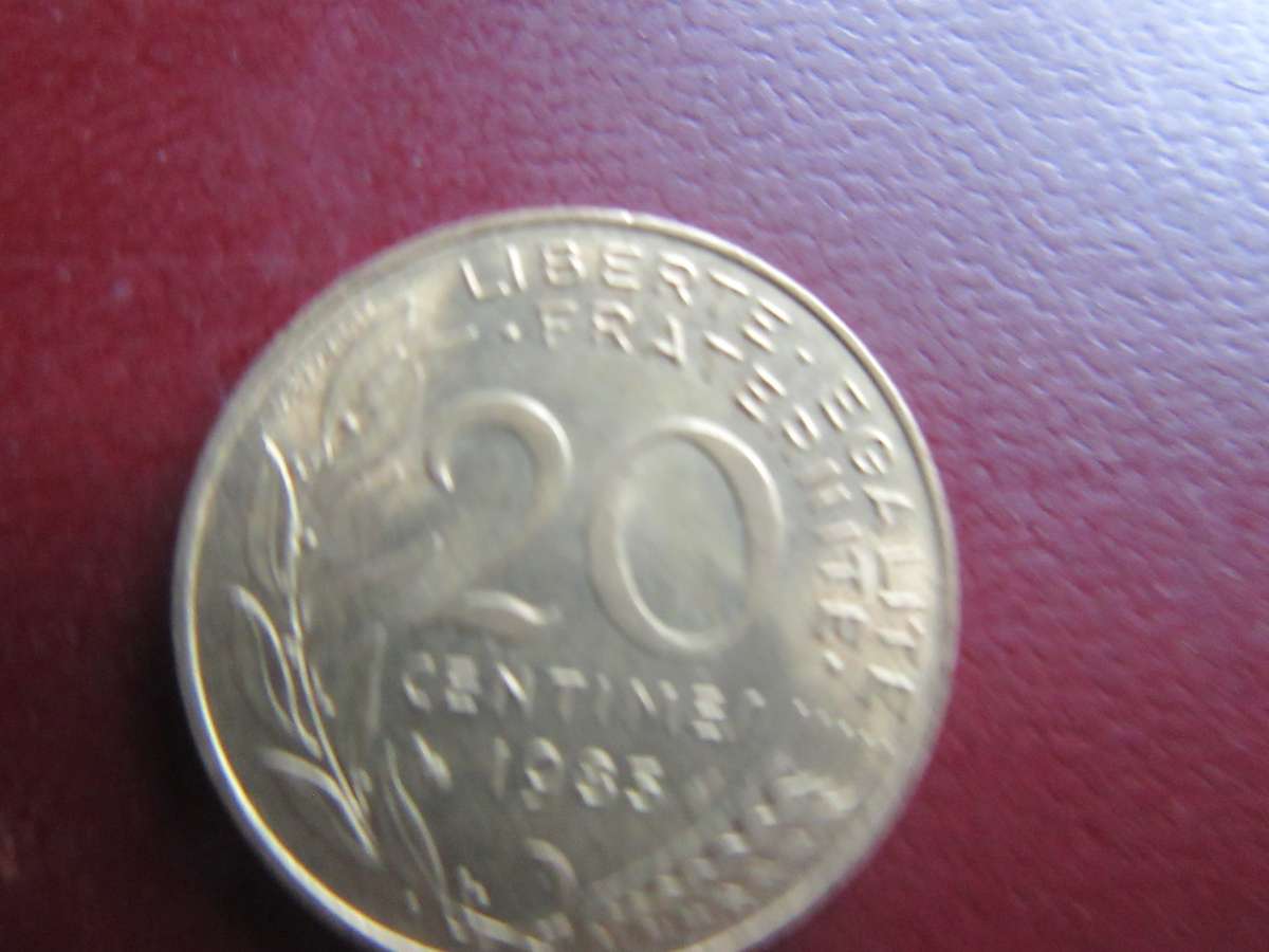 FRANCE - 20CENTISSIMES1988 - AS9