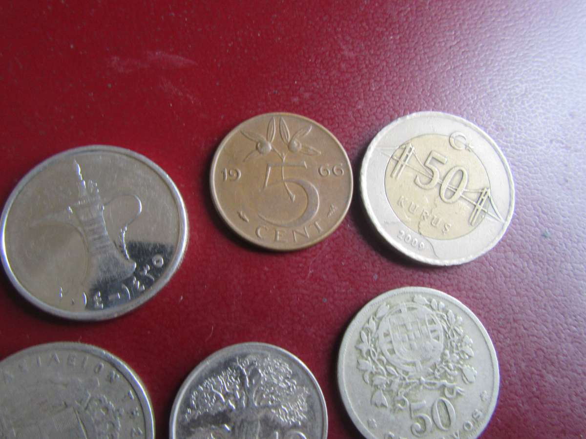 GOOD START FOR THE BEGINNER - 10 INTERNATIONAL COINS - AS PER SCAN - AS9