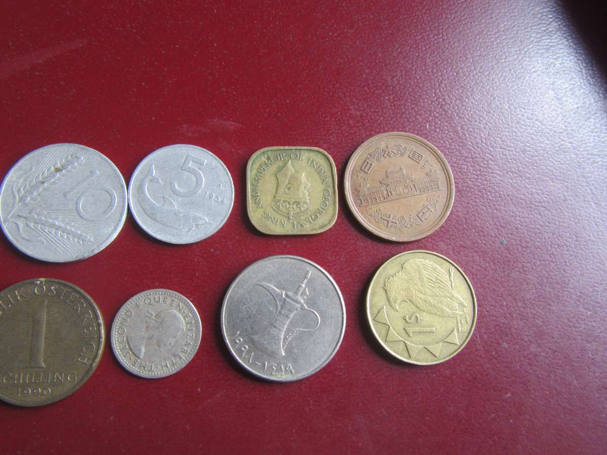 GOOD START FOR THE BEGINNER - 19 INTERNATIONAL COINS - AS PER SCAN - AS10