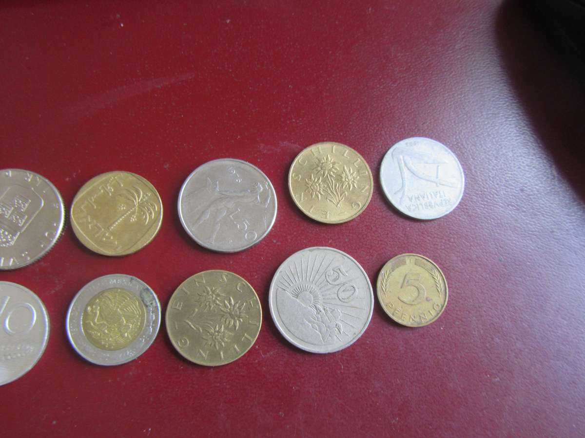 GOOD START FOR THE BEGINNER - 10 INTERNATIONAL COINS - AS PER SCAN - AS20