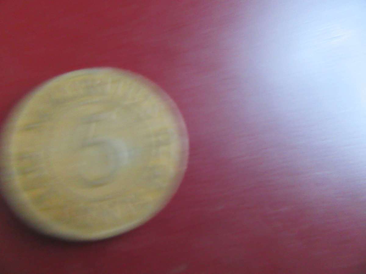 MAURITIUS - 5 CENTS 1970 - AS9