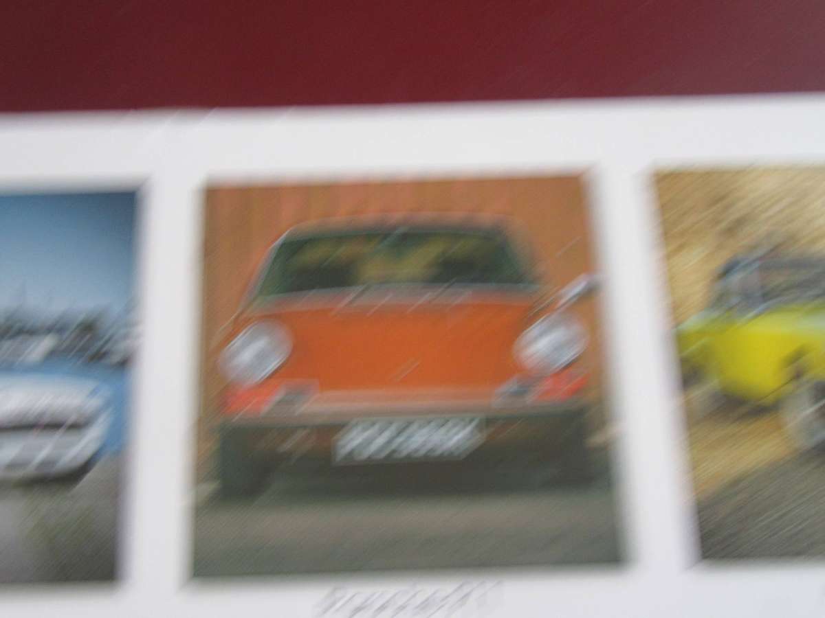 CALENDER - CLASSIC CARS 2025 - GOOD CONDITION -13 PAGES - BID PER PAGE