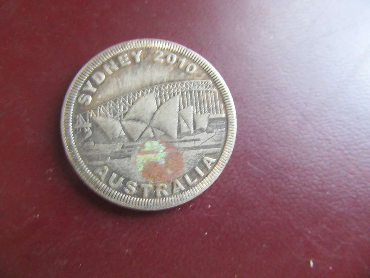 SOUVENIR COIN AUSTRALIA - SIDNEY 2010 - AS PER SCAN - DR