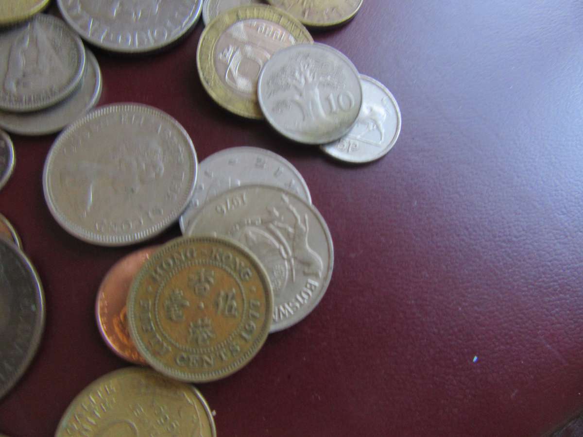 -GOOD START FOR THE BEGINNER 250ASSORTED WORLD COINS - AS PER SCAN - BID PER ITEM - WS1