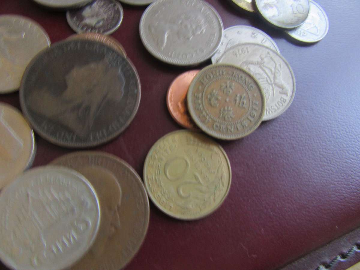 -GOOD START FOR THE BEGINNER 250ASSORTED WORLD COINS - AS PER SCAN - BID PER ITEM - WS1