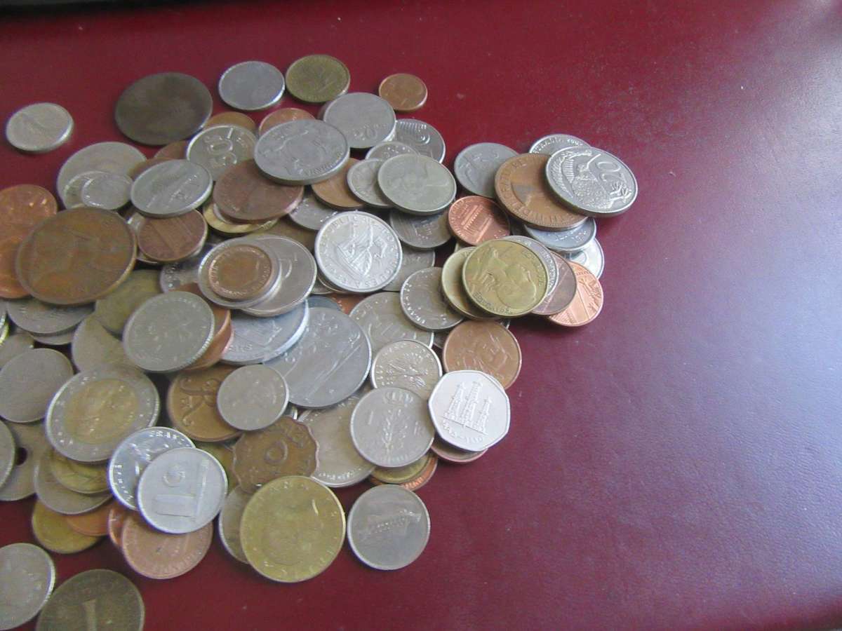 GOOD START FOR THE BEGINNER - 125INTERNATIONAL COINS - ASPER SCAN -BID PER COIN -LOT5