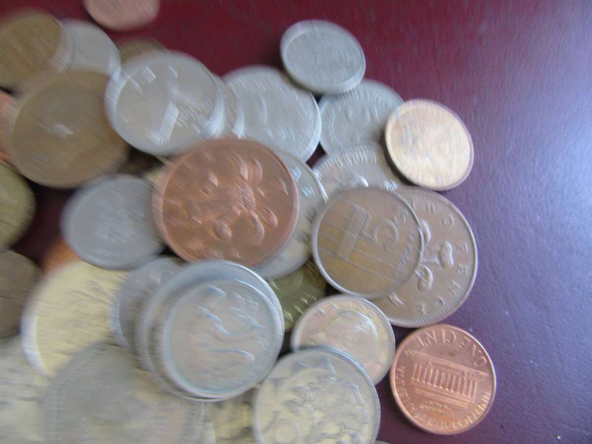 GOOD START FOR THE BEGINNER -200  INTERNATIONAL COINS - ASPER SCAN - LOT3 -BID PERCOIN