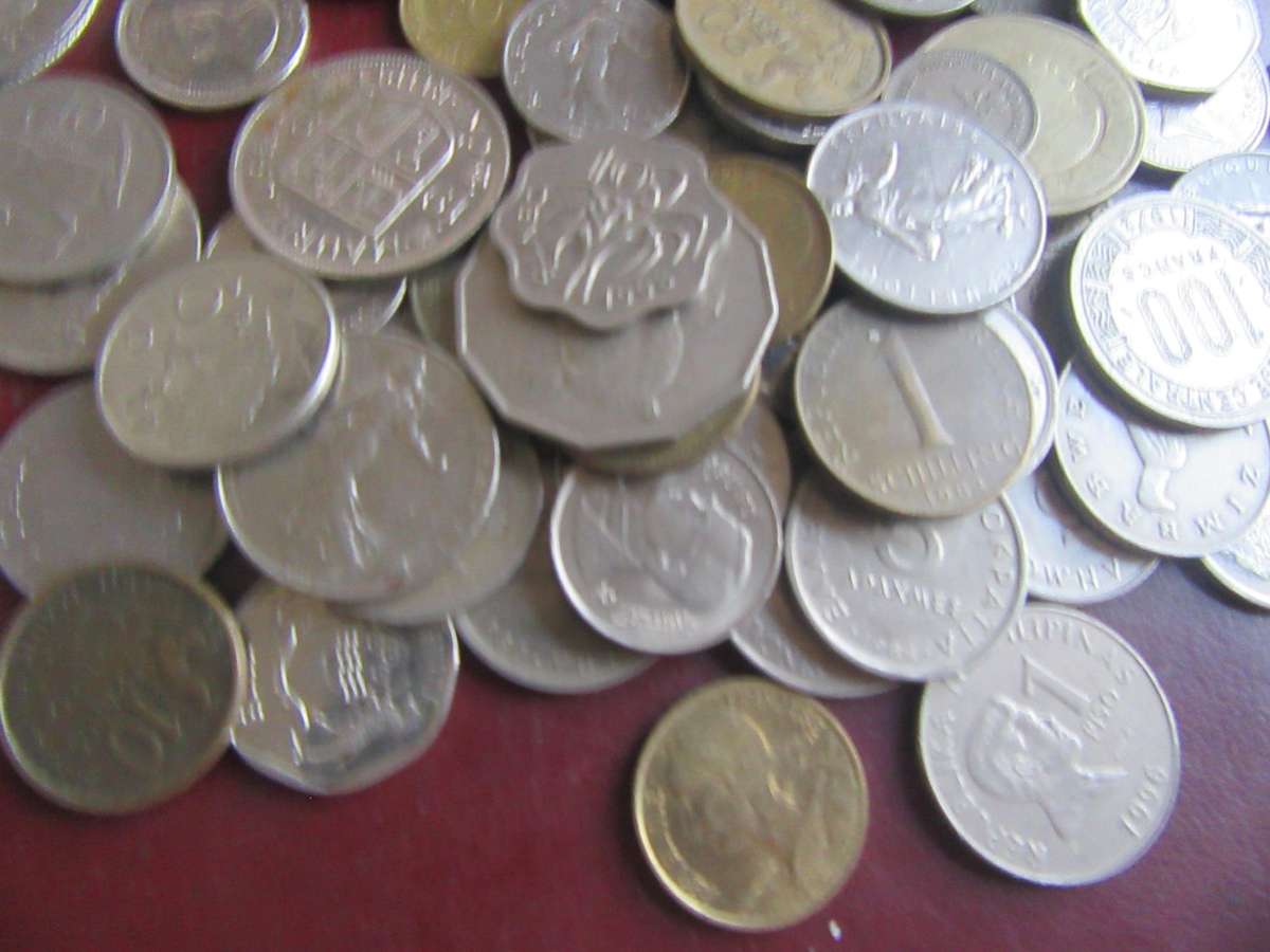 250 international coins