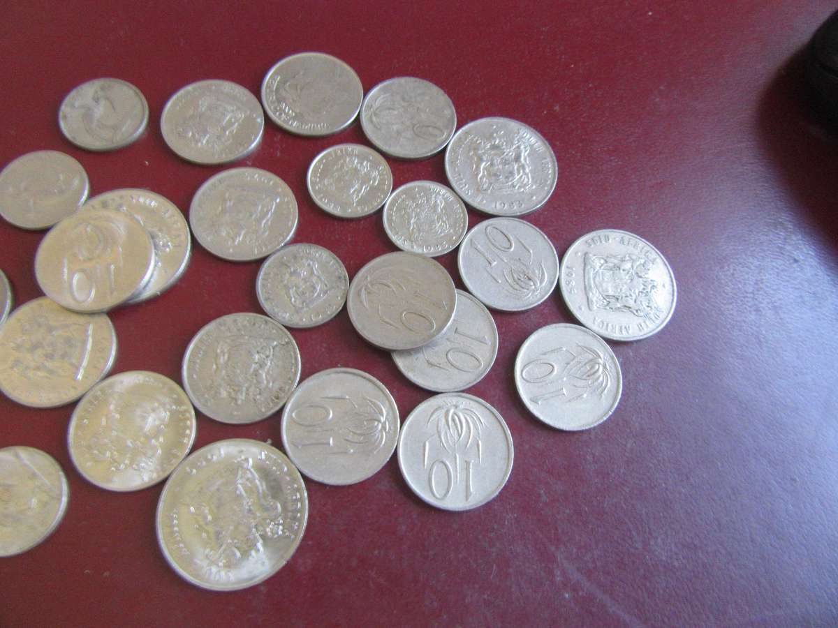 RSA NICKELCOMBO - 5,10AND 20 CENTS- 26 COINS - AS PER SCAN - BID PER ITEM - C101