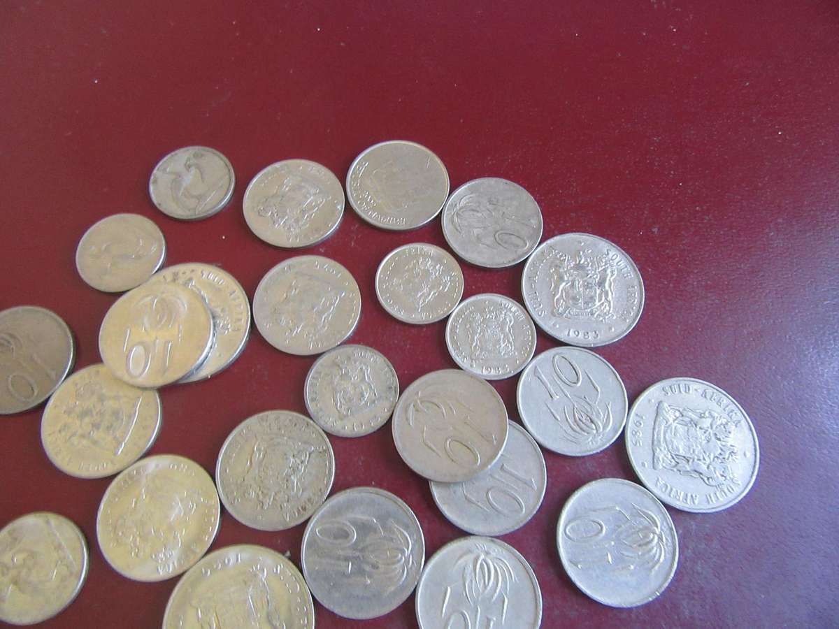 RSA NICKELCOMBO - 5,10AND 20 CENTS- 26 COINS - AS PER SCAN - BID PER ITEM - C101