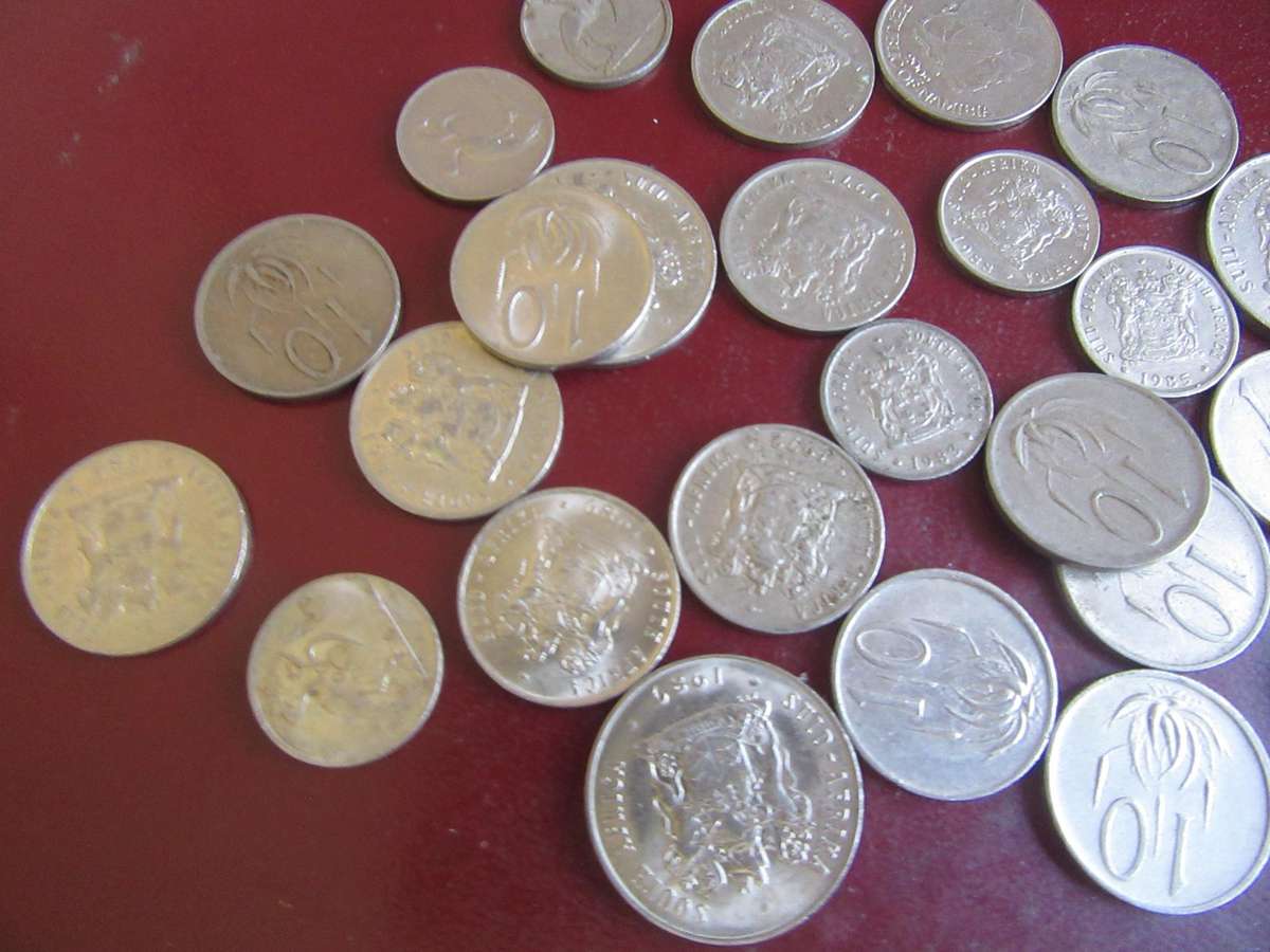 RSA NICKELCOMBO - 5,10AND 20 CENTS- 26 COINS - AS PER SCAN - BID PER ITEM - C101