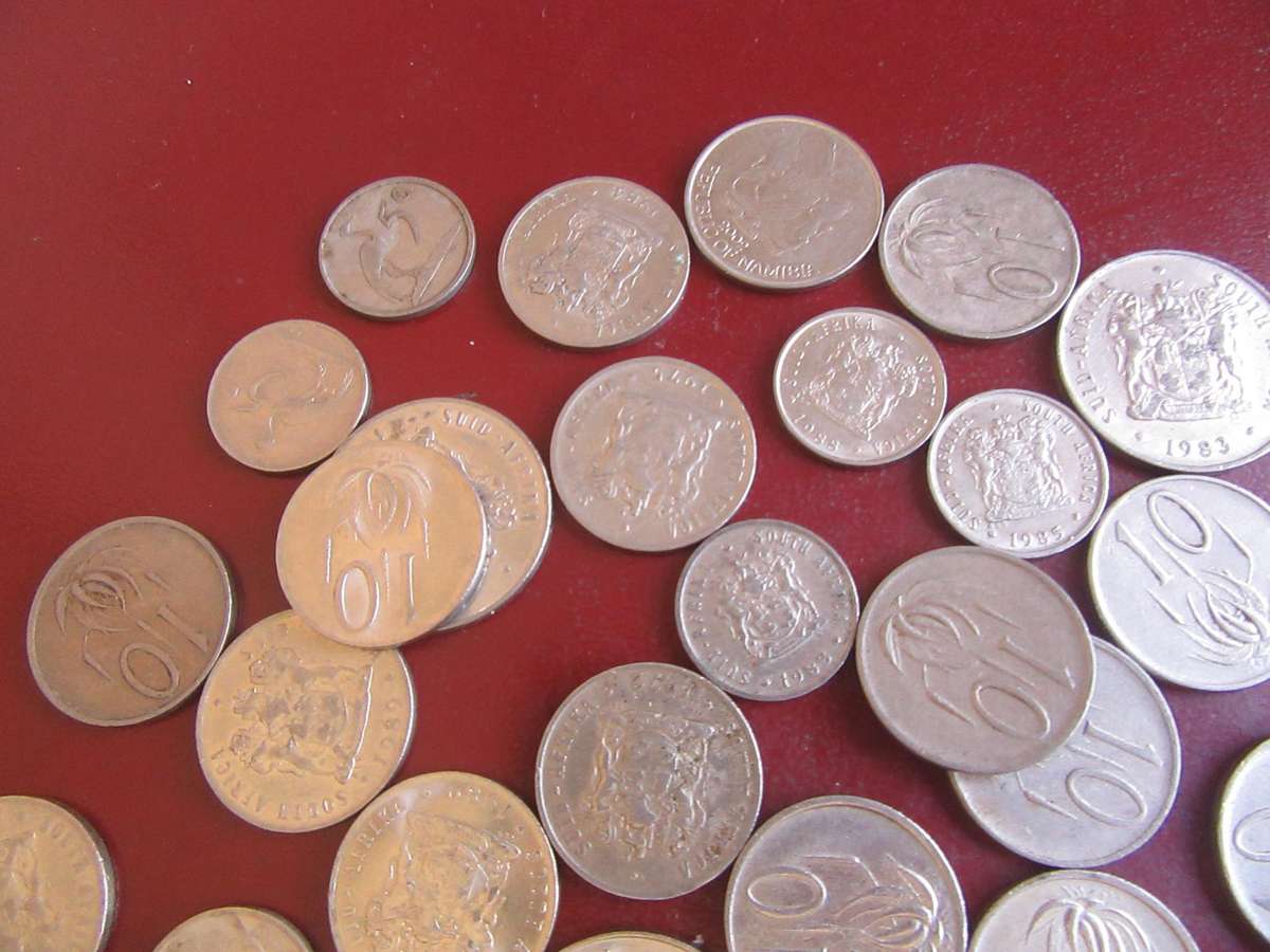 RSA NICKELCOMBO - 5,10AND 20 CENTS- 26 COINS - AS PER SCAN - BID PER ITEM - C101