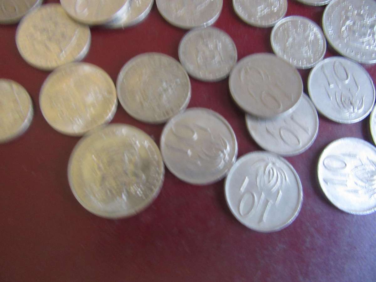 RSA NICKELCOMBO - 5,10AND 20 CENTS- 26 COINS - AS PER SCAN - BID PER ITEM - C101