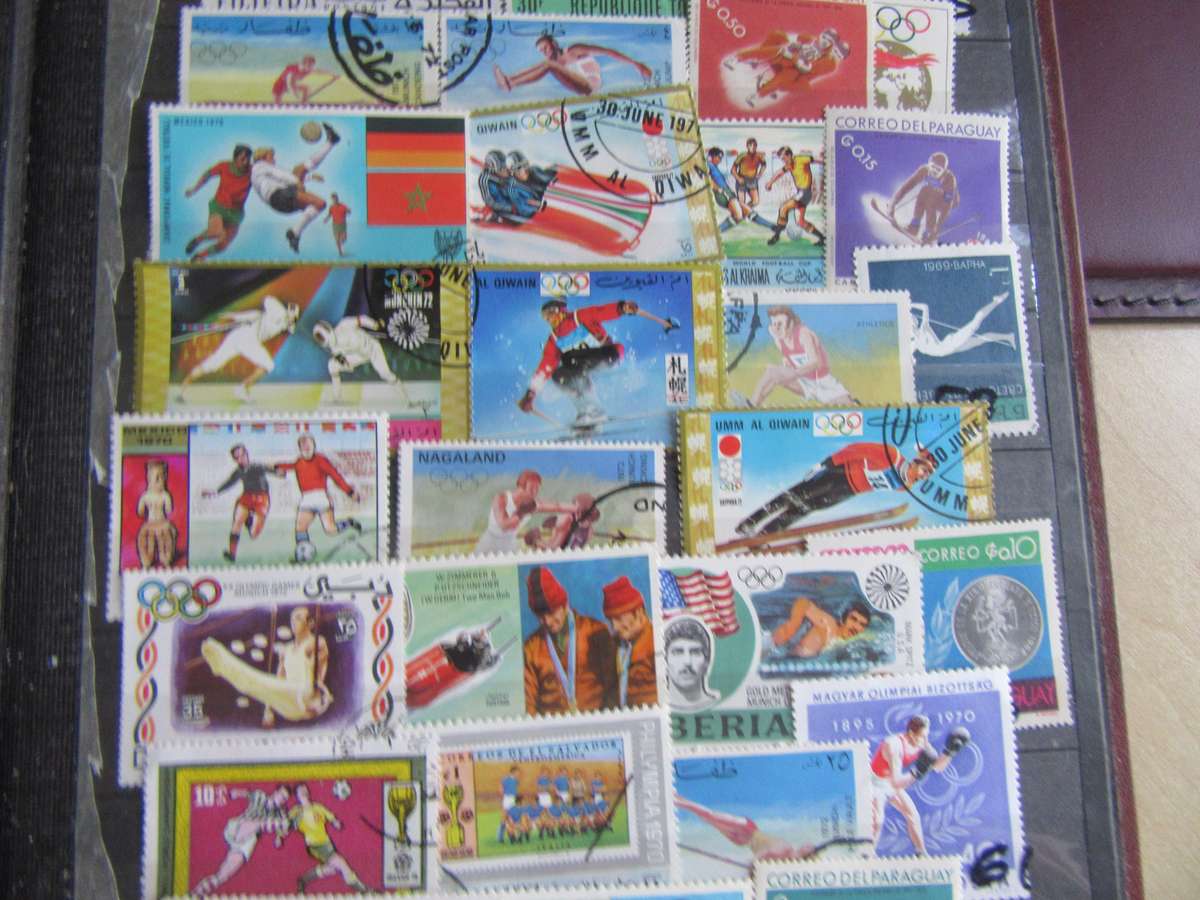 GOOD START FOR THE BEGINNER - 50 INTERNATIONAL SPORTS STAMPS - AS PER SCAN - S1