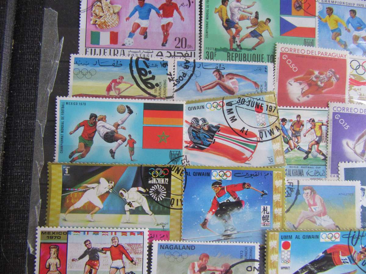 GOOD START FOR THE BEGINNER - 50 INTERNATIONAL SPORTS STAMPS - AS PER SCAN - S1