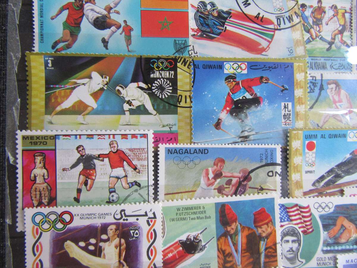 GOOD START FOR THE BEGINNER - 50 INTERNATIONAL SPORTS STAMPS - AS PER SCAN - S1