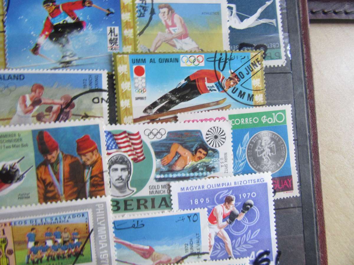 GOOD START FOR THE BEGINNER - 50 INTERNATIONAL SPORTS STAMPS - AS PER SCAN - S1