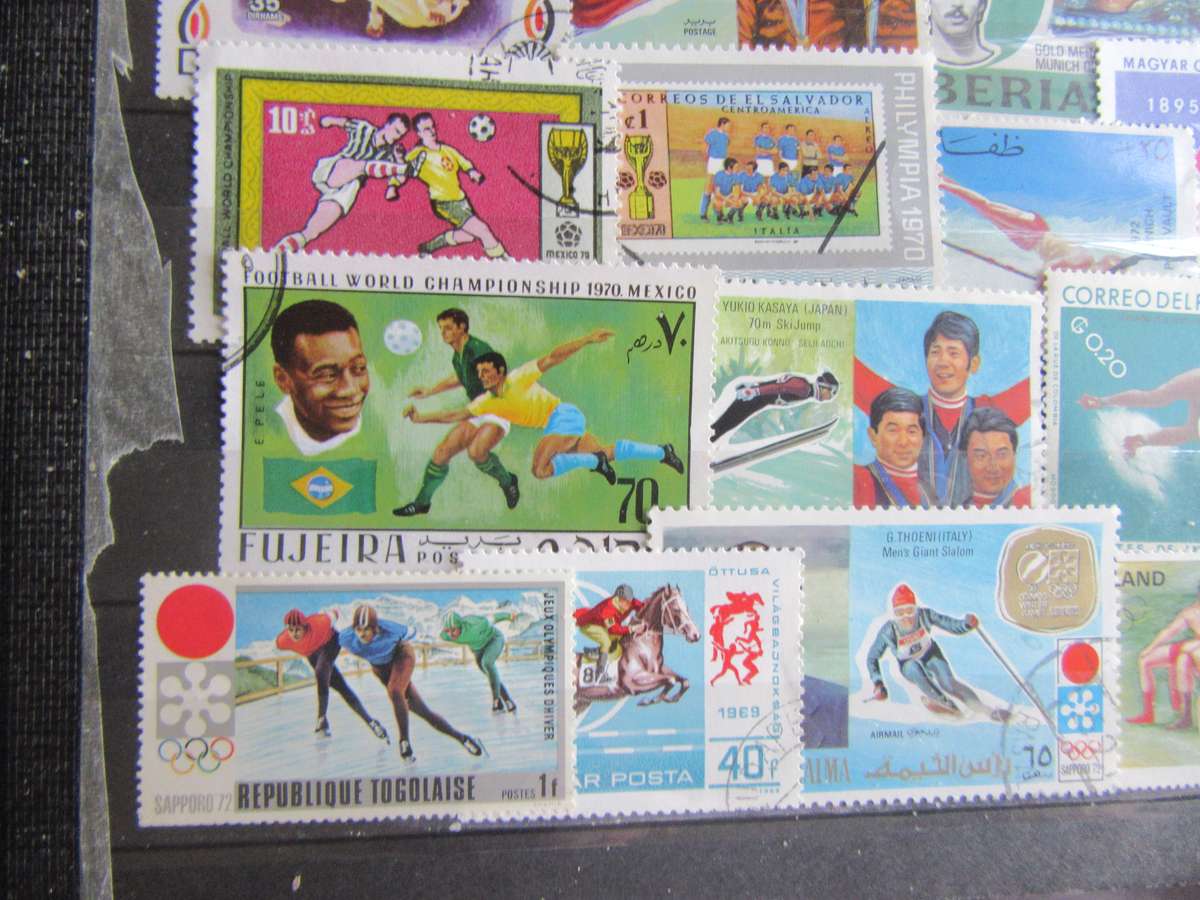 GOOD START FOR THE BEGINNER - 50 INTERNATIONAL SPORTS STAMPS - AS PER SCAN - S1