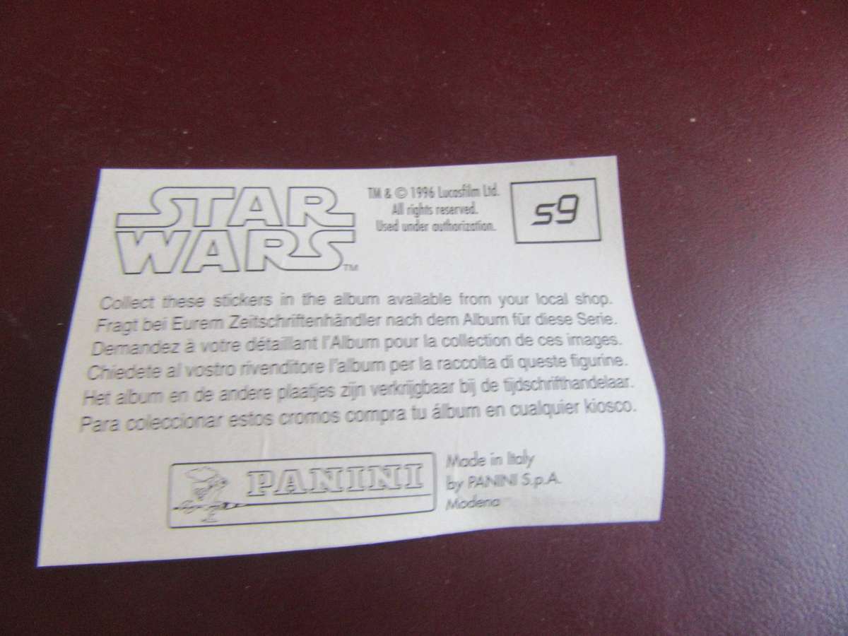 STAR WARS NO.S9