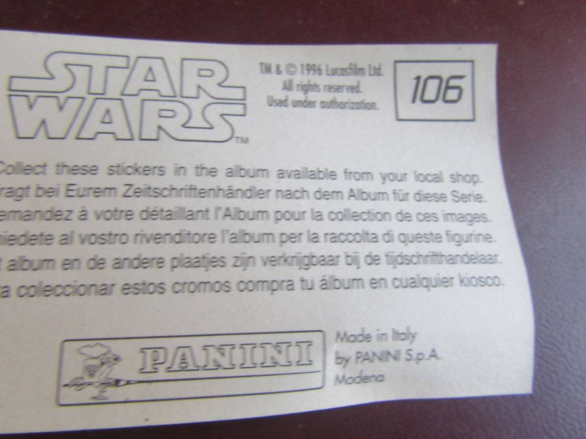 STAR WARSNO.106