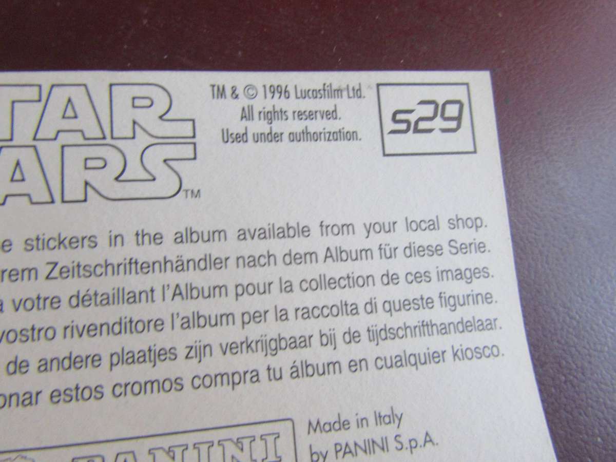 STAR WARSNO.S29