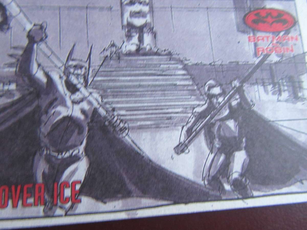 BATMAN &ROBIN - VAULTING OVER ICE