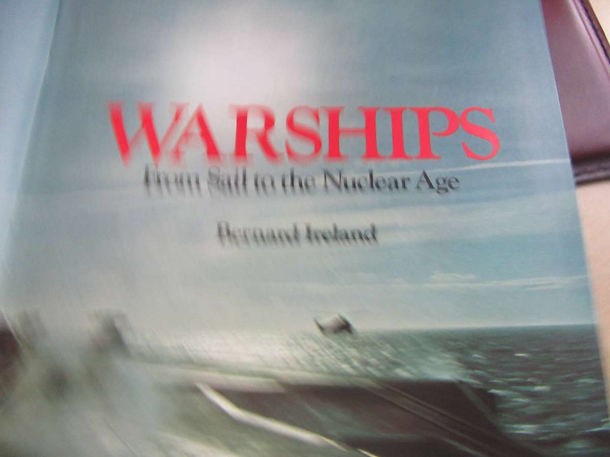 NICE SELECTIONABOUT OLD SHIPS AND WARSHIPS - NINE VARIOUS - BID PER BOOK