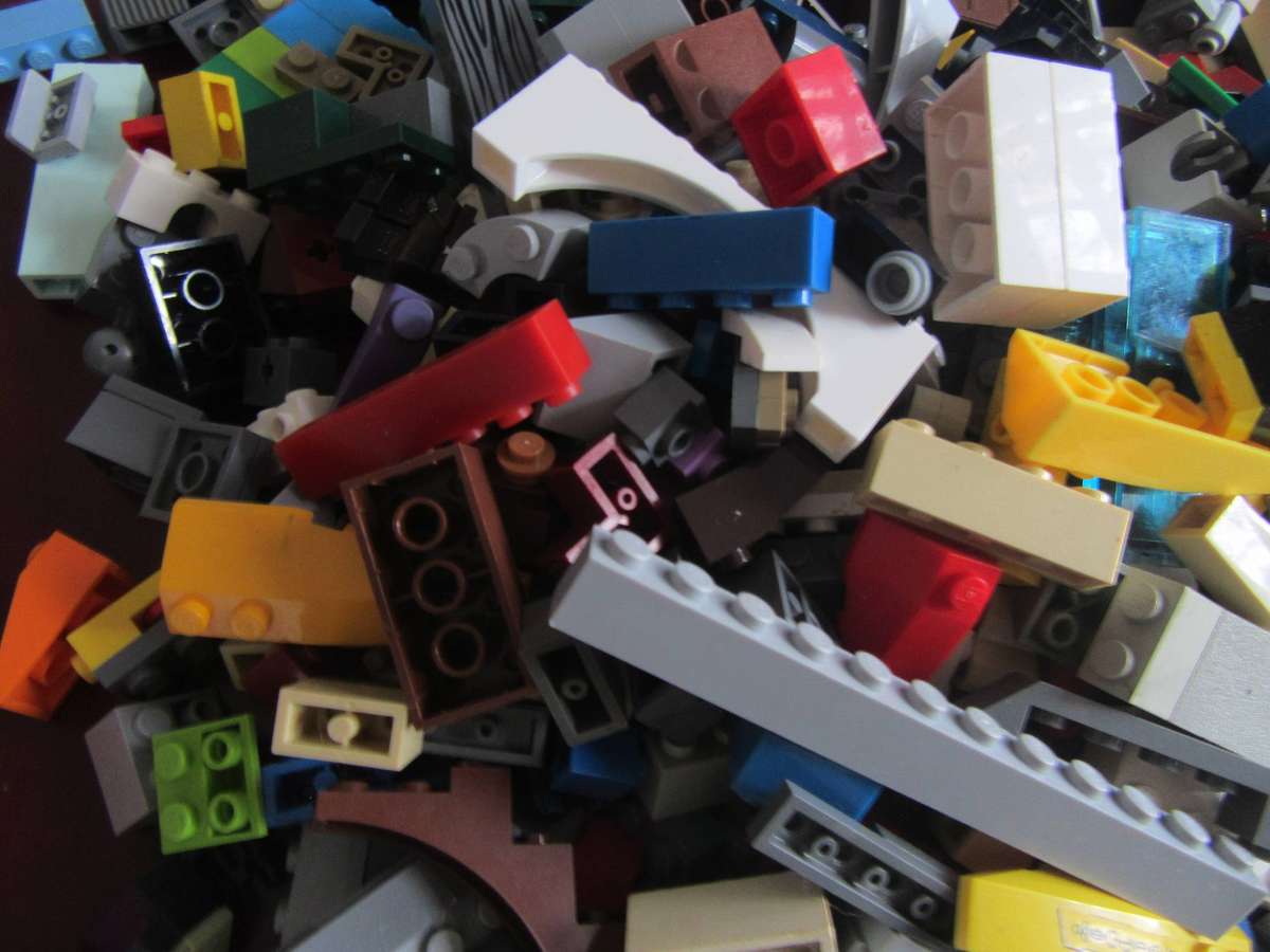 NICELEGO BRICK SELECTION - ASPER SCAN - 816g -- LE1