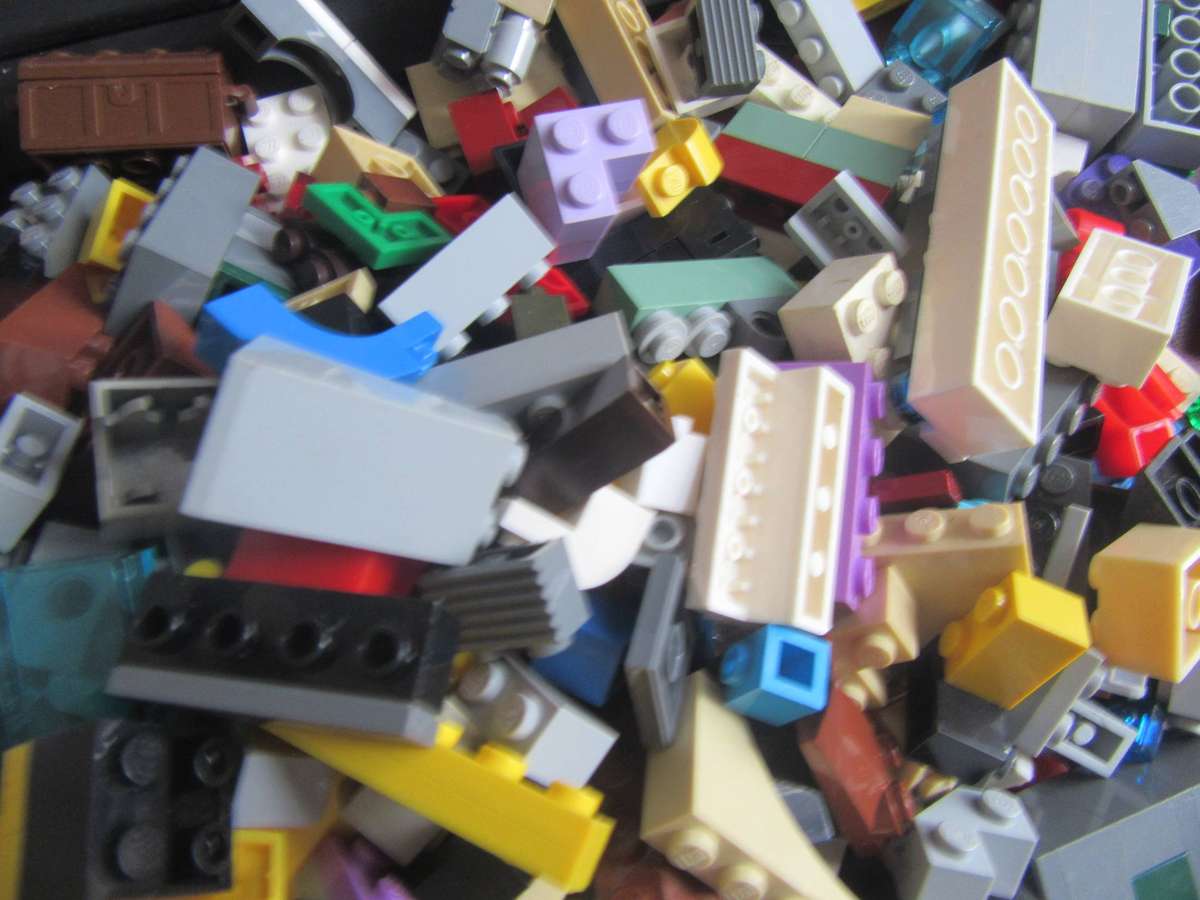 NICELEGO BRICK SELECTION - ASPER SCAN - 816g -- LE1