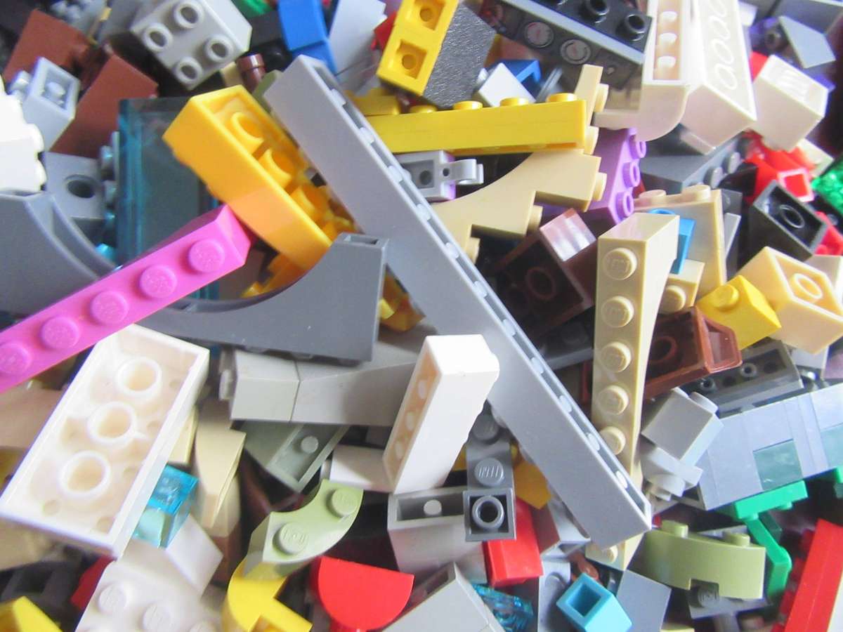 NICELEGO BRICK SELECTION - ASPER SCAN - 816g -- LE1