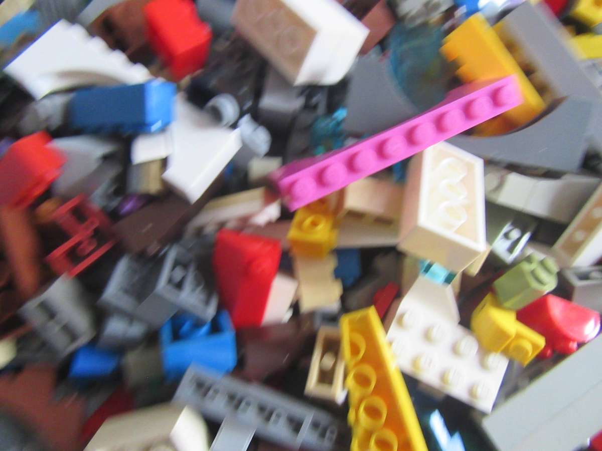 NICELEGO BRICK SELECTION - ASPER SCAN - 816g -- LE1