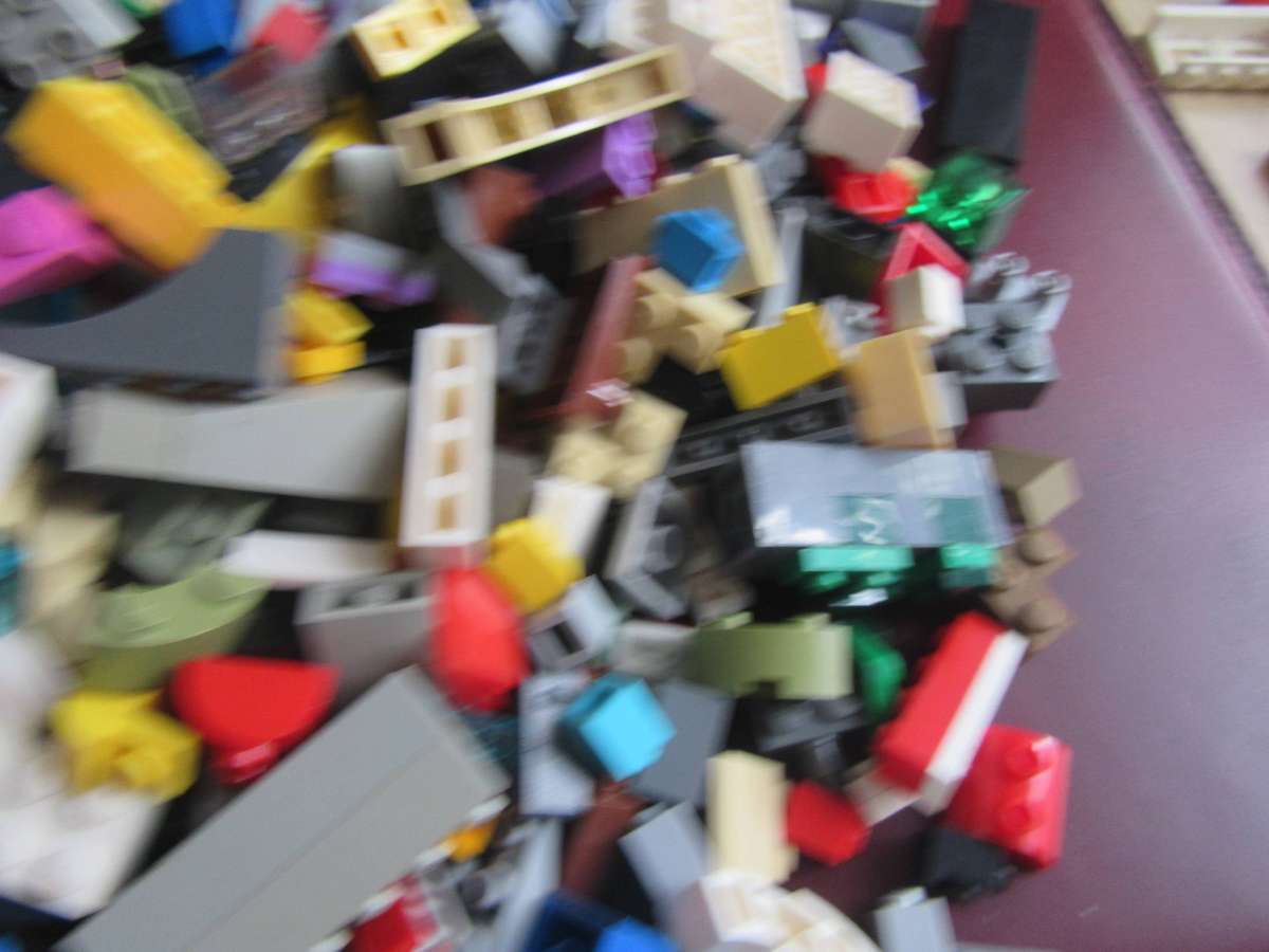 NICELEGO BRICK SELECTION - ASPER SCAN - 816g -- LE1