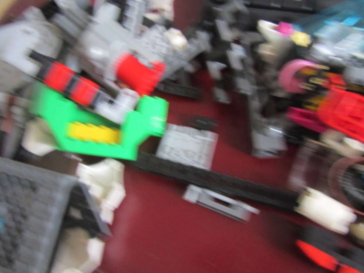 LEGO PARTS FROM PREVIOUSLY ASSEMBLED ITEMS - AS PER SCAN - 650g -