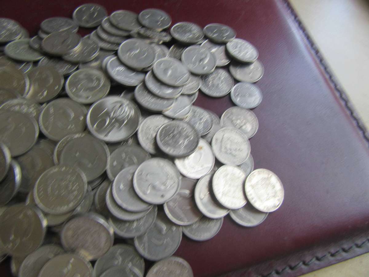 700 g OF OLD SOUTH AFRICAN COINS AS PER SCAN BID PER TWO GRAMS - 13