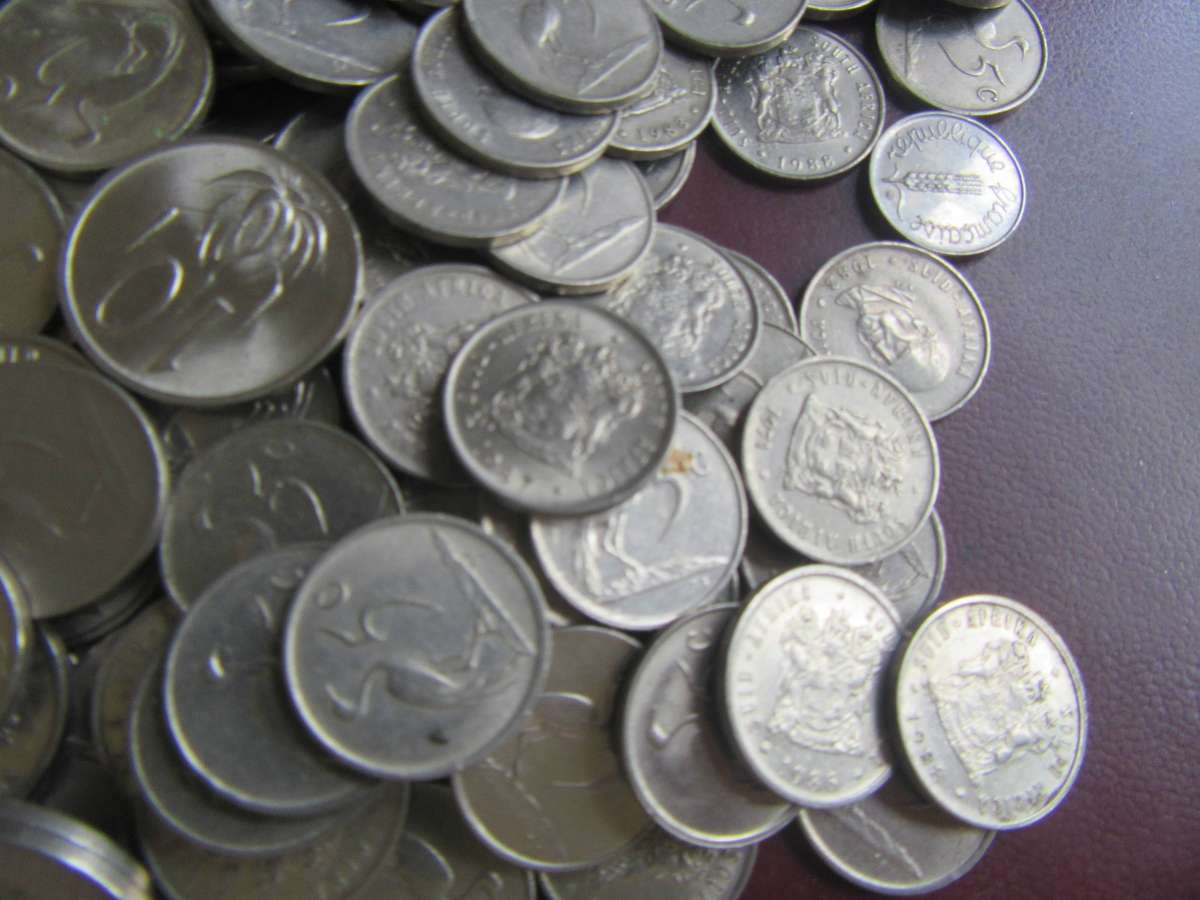 700 g OF OLD SOUTH AFRICAN COINS AS PER SCAN BID PER TWO GRAMS - 13