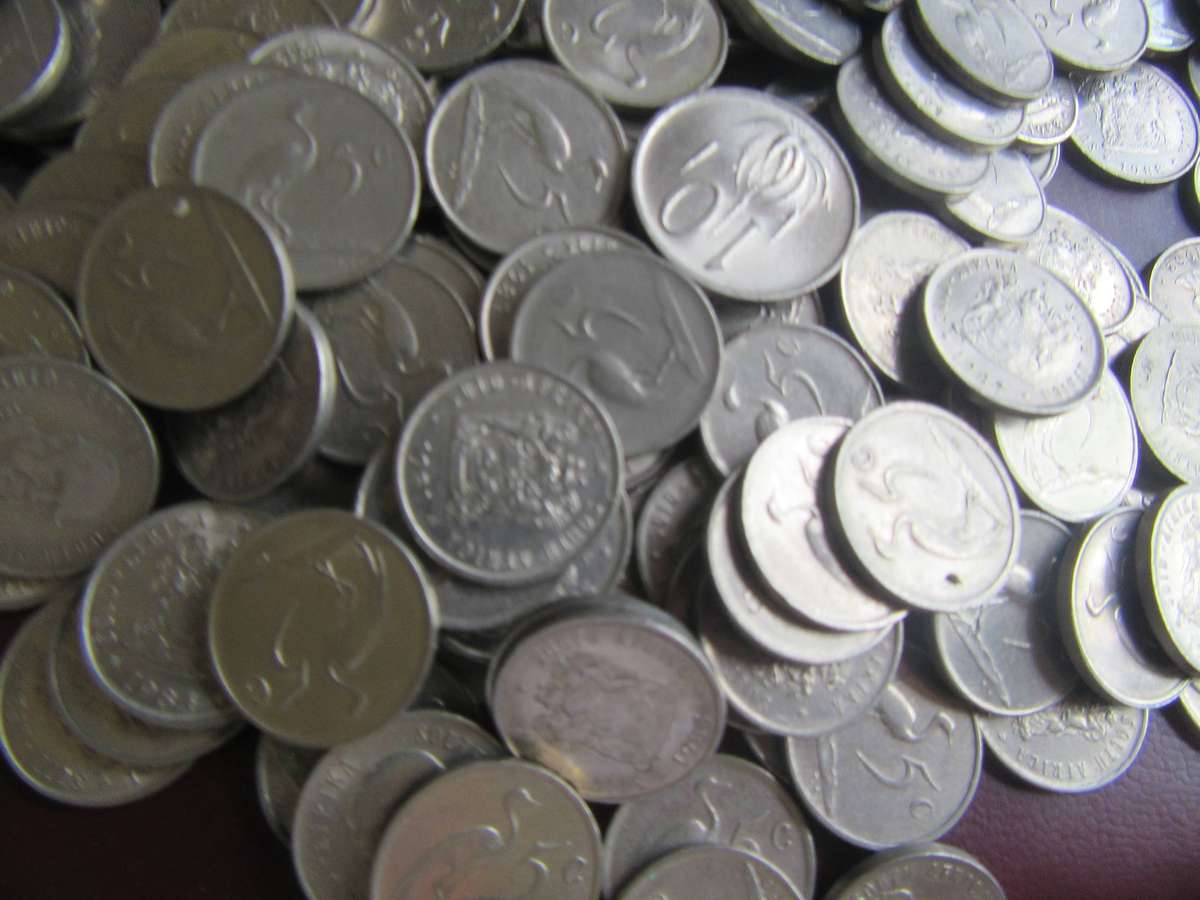 700 g OF OLD SOUTH AFRICAN COINS AS PER SCAN BID PER TWO GRAMS - 13