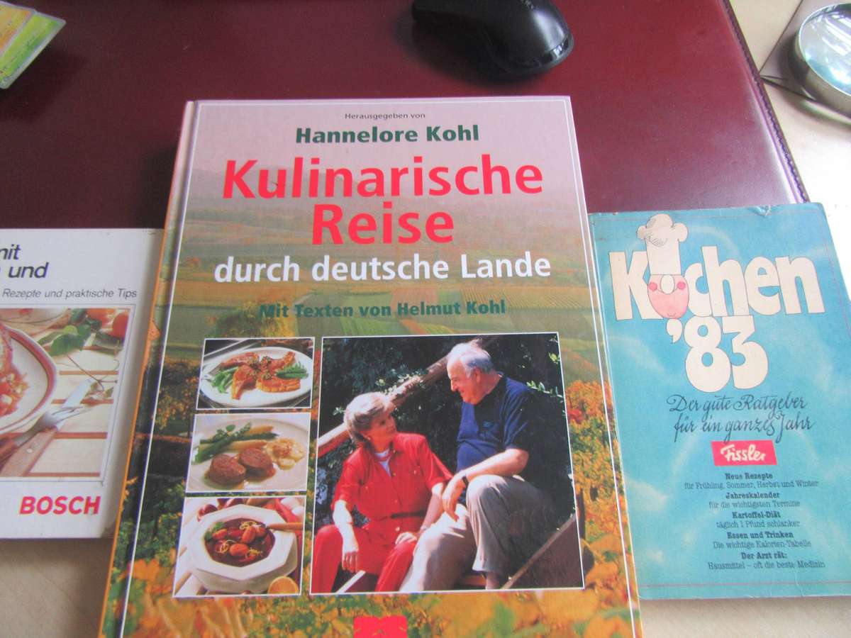 GERMAN COOKBOOK COMBO - 3 VARIOUS -  - RD
