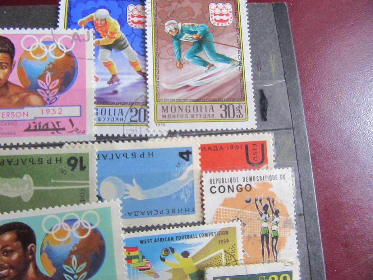 FOR THE SPORTS COLLECTOR - 50 VARIOUS INTERNATIONALS -   - CARD EXCLUDED - H2