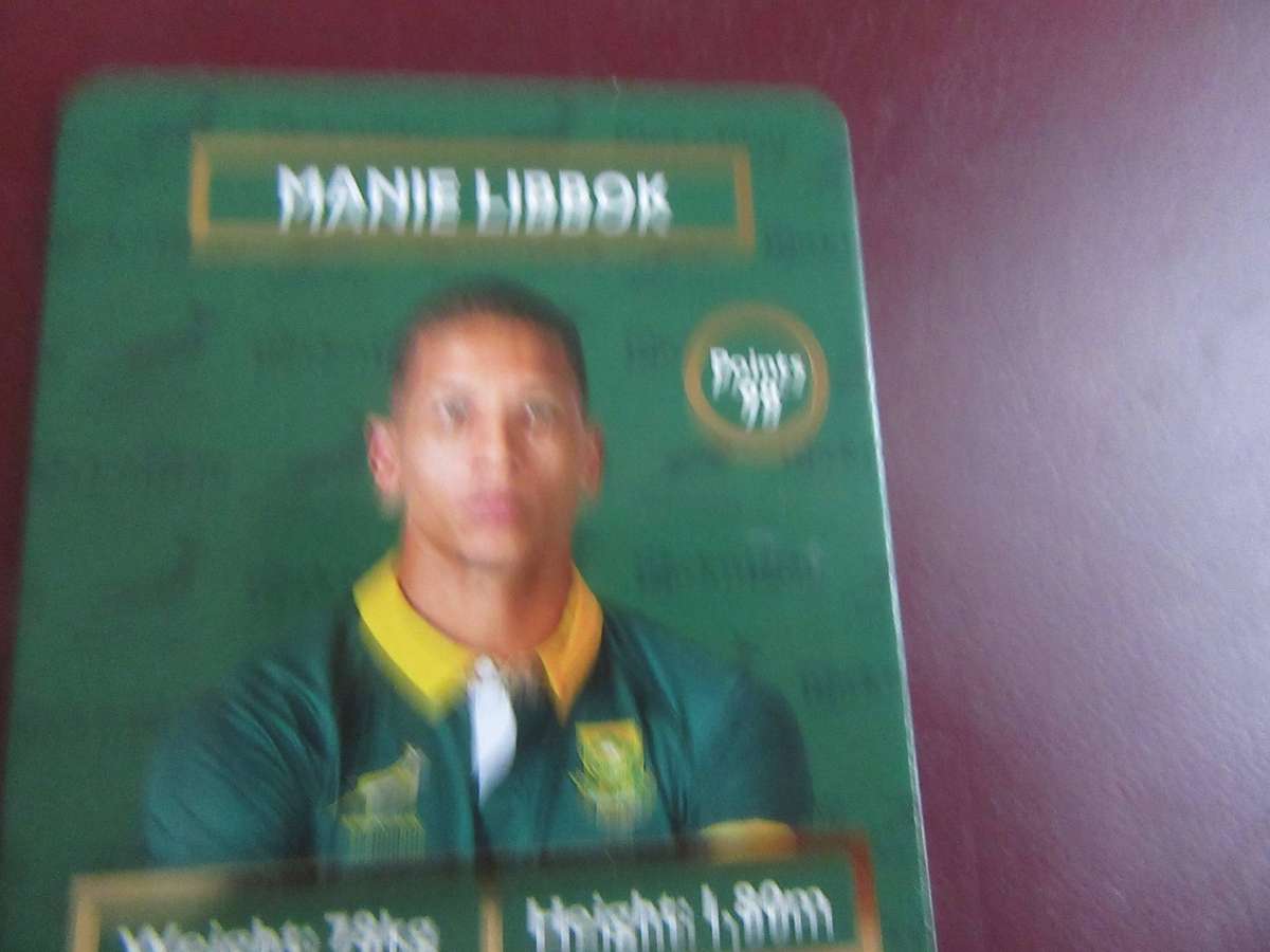 7 VARIOUS PICK 'N PAY RUGBY CARDS - AS PER SCAN -