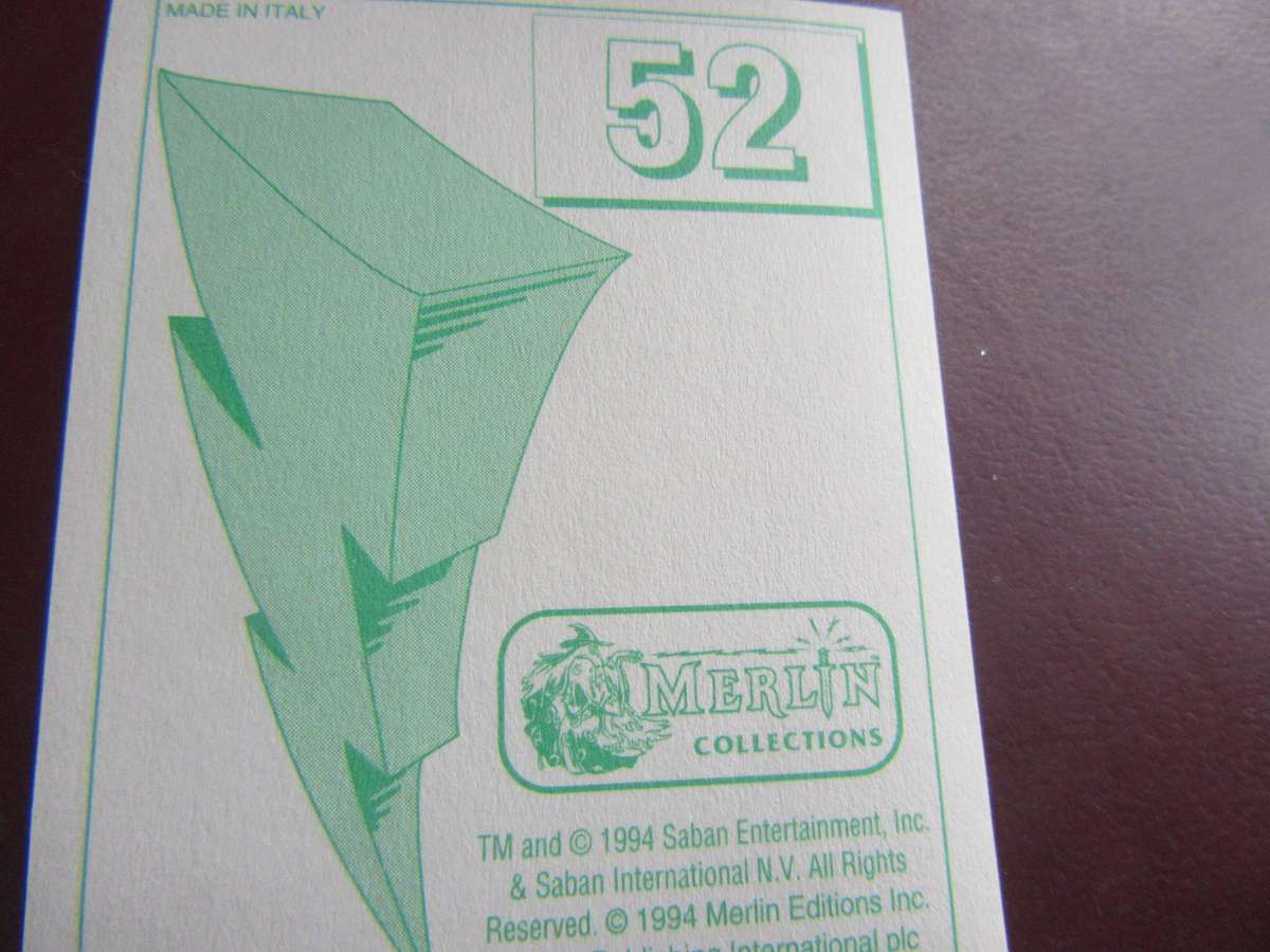 POWER RANGERSNO.52 - PR5