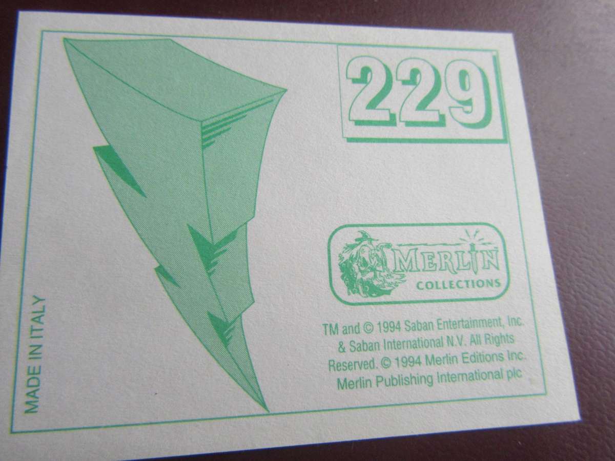 POWER RANGERS NO.229 - PR5